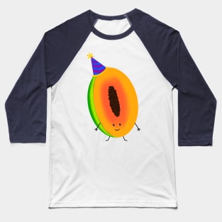 Maya Papaya Parties Baseball T-Shirt